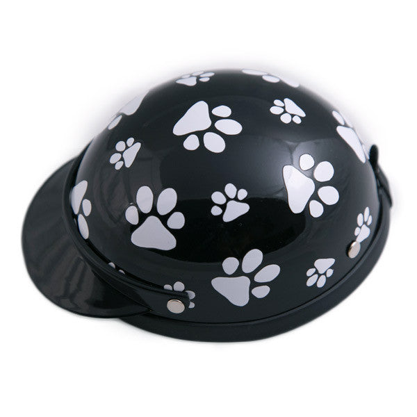 Dog Helmet - Black Pawz - Side
