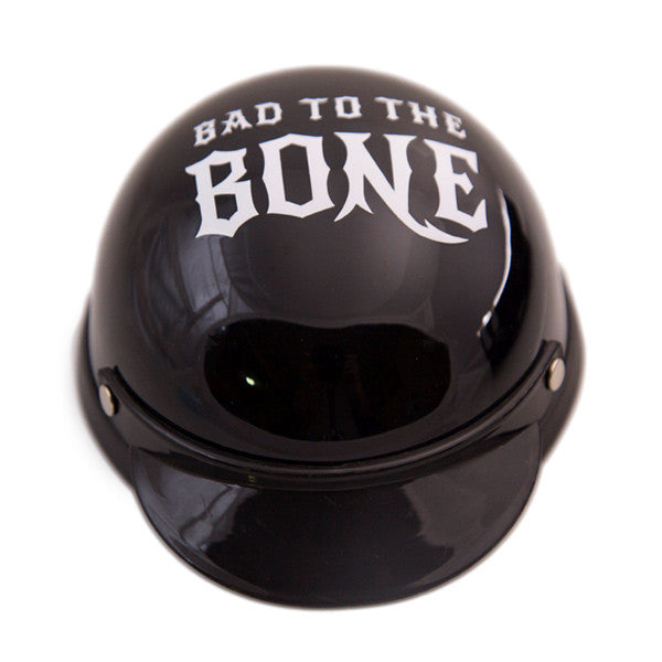 Dog Helmet - Bad to the Bone - Front
