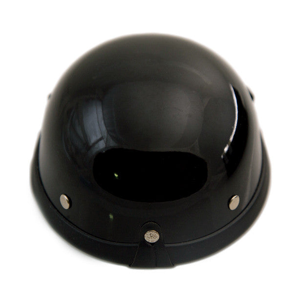 Dog Helmet - Black - Back
