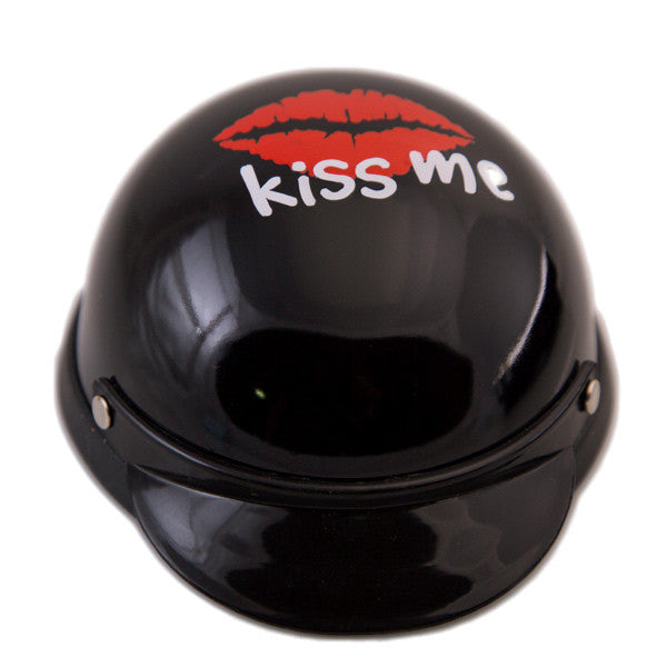Dog Helmet - Kiss me - Front