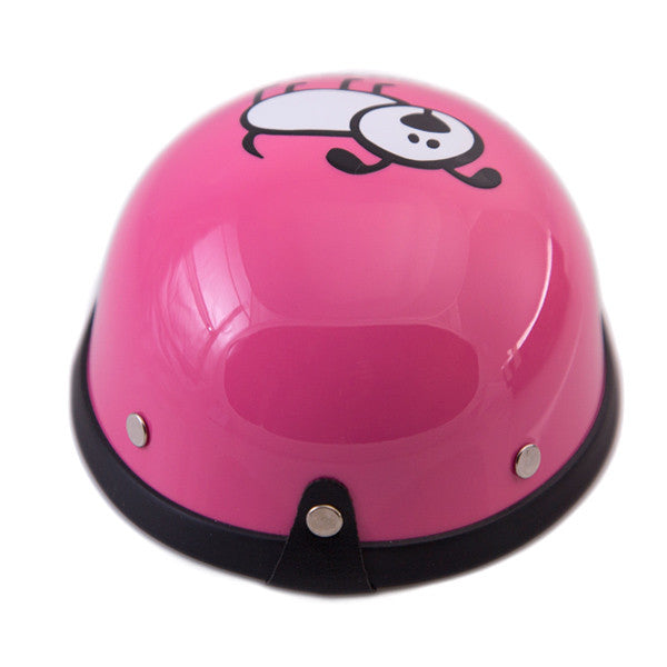 Dog Helmet - I Love My Mommy - Pink - Back