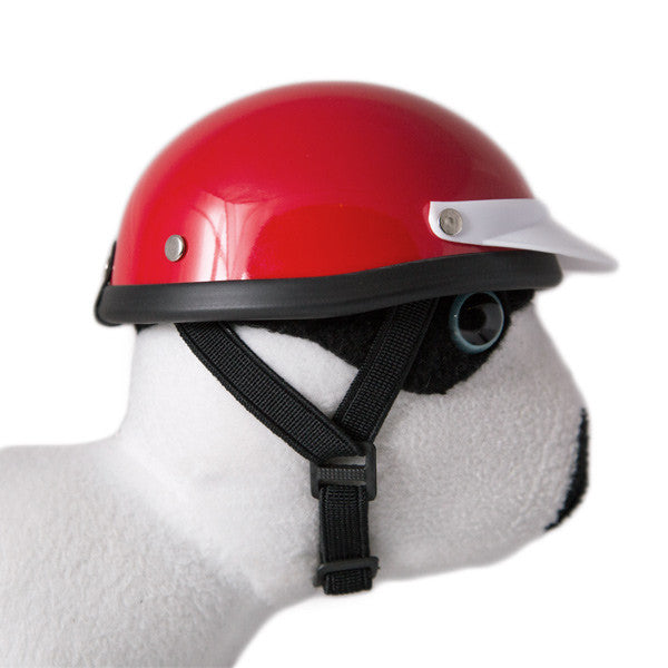 Red - Dog Helmet