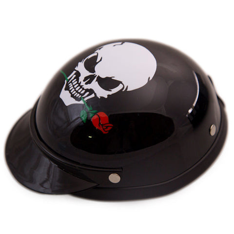 Dog Helmet - Skull Rose - Main